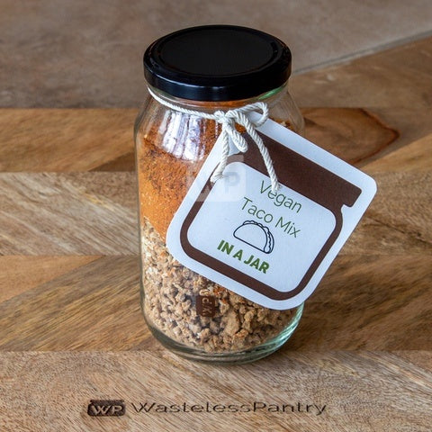 Meal Jar Vegan Taco Mix Prepped - Wasteless Pantry Mundaring