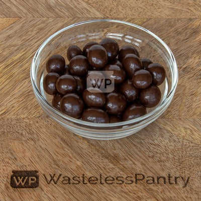 Chocolate Dark Coffee Beans 125ml jar - Wasteless Pantry Mundaring