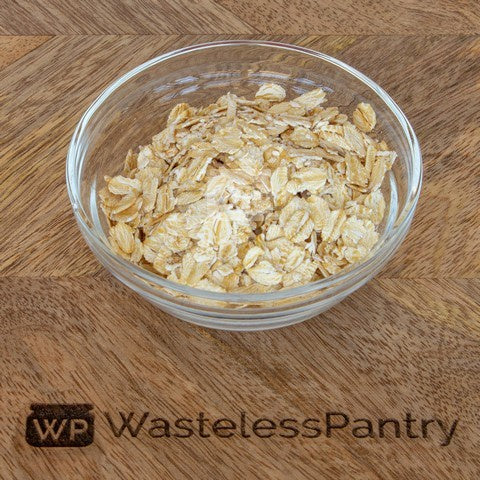 Oats Rolled Organic 100g bag - Wasteless Pantry Mundaring