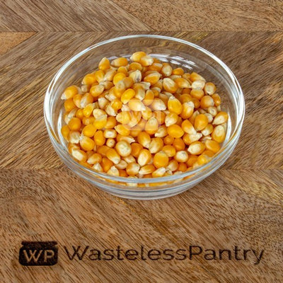 Popping Corn Organic (Aus) 1000ml jar - Wasteless Pantry Mundaring