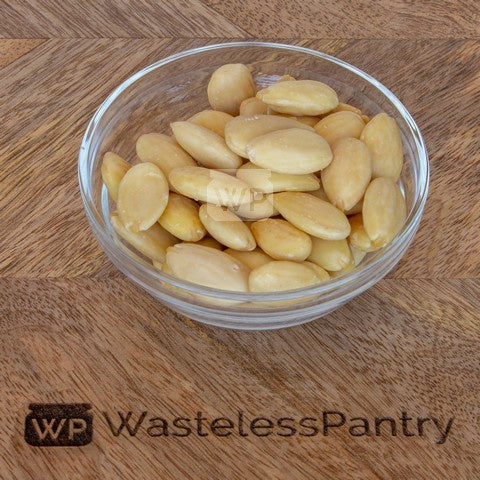 Almonds Blanched 1kg bag - Wasteless Pantry Mundaring