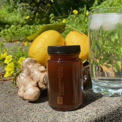Fruit Syrup Ginger 125ml jar - Wasteless Pantry Mundaring